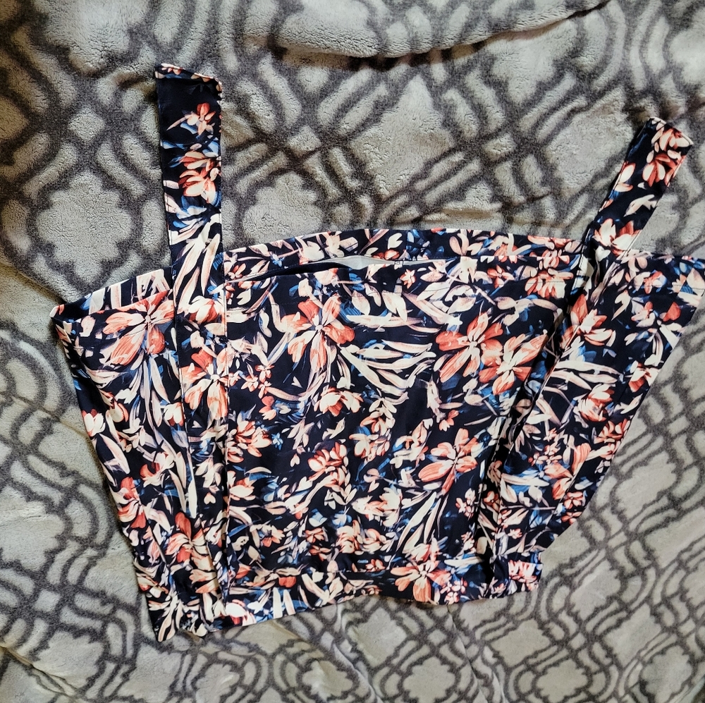 Flowered skirt St John's Bay size XL